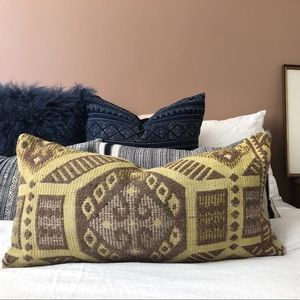 Turkish Kilim Pillow || 12x24